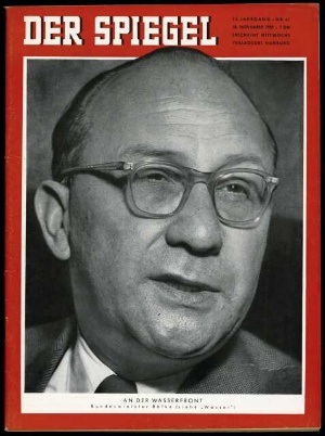 Artikelbild des Artikels “47/1959, AN DER WASSERFRONT; BUNDESMINISTER BALKE “