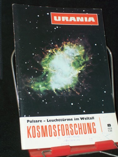 Artikelbild des Artikels “8/1970, Kosmosforschung, Dr. S. Marx Prof. Dr. A. B. Blagonrawow Ing.
Ju. Saizew H. Caspar H.-A. Lütke Dr. G. Sager Dr. habil Th. Erdmann
Prof. Dr. habil. G. Stiehler “
