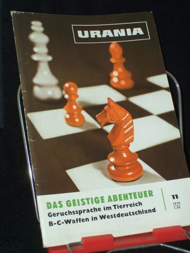 Artikelbild des Artikels “11/1970, Das geistige Abenteuer,A. L. Burzew K. L. Gladilin
Dipl.-Geologe F. Wendland Akademiemitglied Prof. B. M. Kedrow
Dipl.-Ing. W. Frohberg Dr. E. Petras Dr. F. Hackenberger Dr. G. Leucht
Dr. S. K. Uhlig Veterinärrat Dr. K. Fritzenwank “