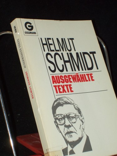 Artikelbild des Artikels “Helmut Schmidt, ausgewählte Texte “
