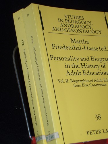 Artikelbild des Artikels “Personality and biography : (2 BÄNDE) proceedings of the Sixth International Conference on the History of Adult Education / Martha Friedenthal-Haase (ed.) “