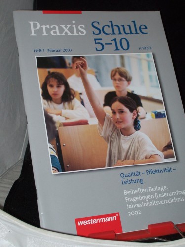 Artikelbild des Artikels “1/2003, Qualität Effektivität Leistung “