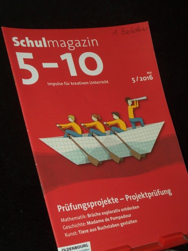 Artikelbild des Artikels “5/2016, Prüfungsprojekte Projektprüfung “