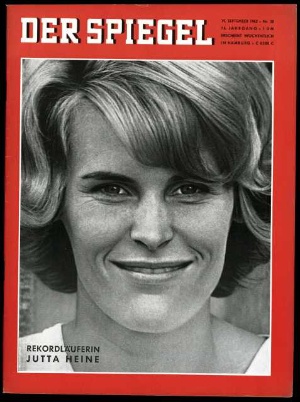 Artikelbild des Artikels “38/1962, Rekordläuferin Jutta Heine “
