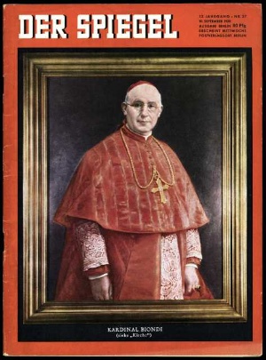 Artikelbild des Artikels “37/1958, Kardinal Biondi “