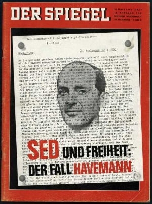 Artikelbild des Artikels “13/1964, SED und Freiheit, der Falle Havemann “