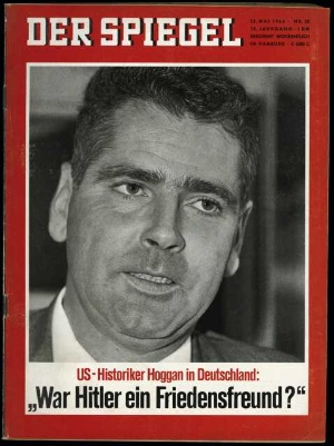 Artikelbild des Artikels “20/1964, War Hitler ein Friedensfreund? US Historiker Hoggan in Deutschland “