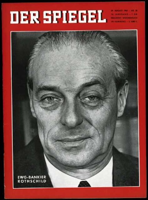 Artikelbild des Artikels “35/1962, EWG Bankier Rothschild “