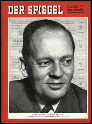 Artikelbild des Artikels “6/1956, Brautschau im Ruhr Revier, Super Aktionär Krages aus Bremen “