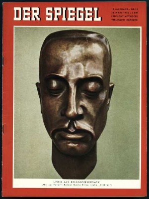 Artikelbild des Artikels “13/1956, Lyrik als Religionsersatz, Mir zur Feier, Rainer Maria Rilke “