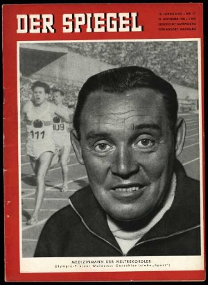 Artikelbild des Artikels “47/1956, Medizinmann der Weltrekordler, Olympia Trainer Woldemar Gerschler “