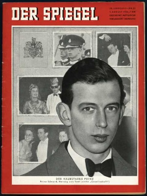 Artikelbild des Artikels “31/1956, Der halbstarke Prinz, Prinz Edward, Herzog von Kent “