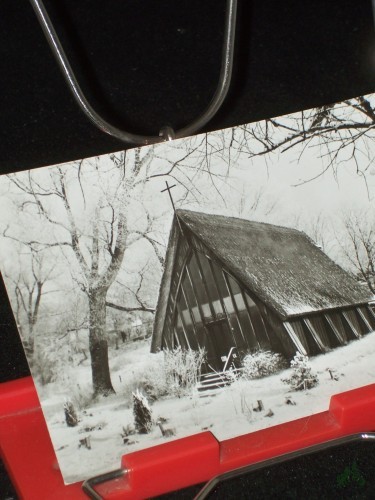 Product image of the product “Ahrenshooper Kirche im Winter, Foto: Andreas Wegscheider ”
