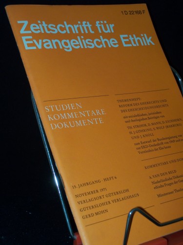 Artikelbild des Artikels “6/1971 November “