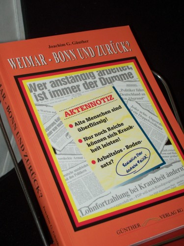 Artikelbild des Artikels “Weimar, Bonn und zurück? Realsatire über deutsche Politik “