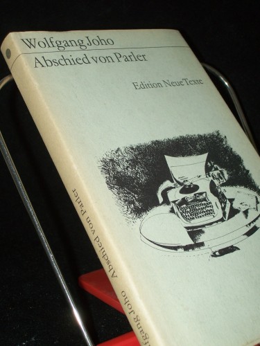 Artikelbild des Artikels “Abschied von Parler / Wolfgang Joho “