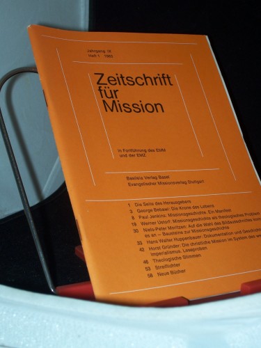 Artikelbild des Artikels “1/1983 “