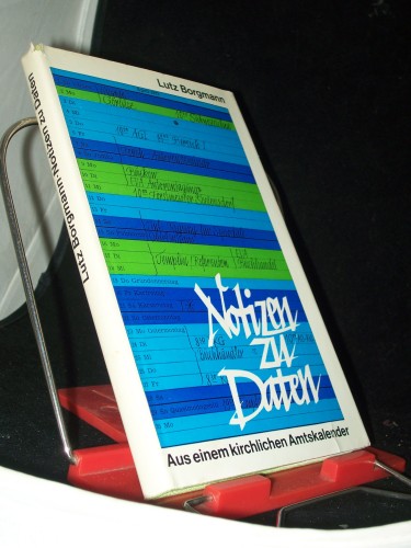 Artikelbild des Artikels “Notizen zu Daten / Lutz Borgmann “