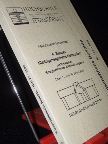 Artikelbild des Artikels “4. Zittauer Niedrigenergiehaus-Kolloquium : mit Symposium 