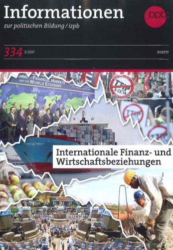 Artikelbild des Artikels “3/2017, Internationale Finanz- und Wirtschaftsbeziehungen “