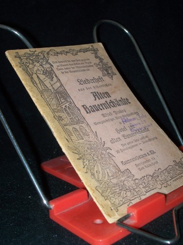 Artikelbild des Artikels “Liederheft aus der historischen 