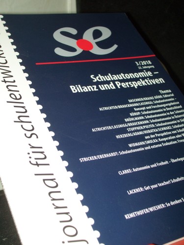 Artikelbild des Artikels “3/2018 Schulautonomie “