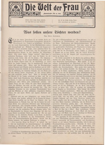 Artikelbild des Artikels “10/1906 “