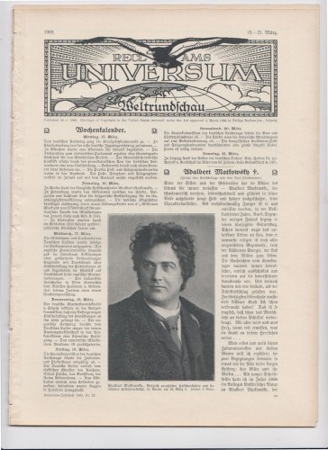 Artikelbild des Artikels “15-21 März 1909 “