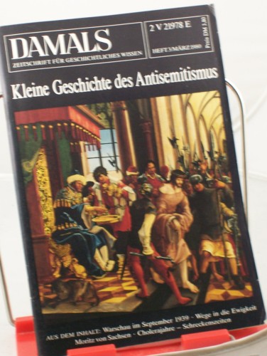 Artikelbild des Artikels “3/1980, Kleine Geschichte des Antisemitismus “