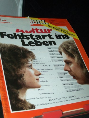 Artikelbild des Artikels “25/1973, Abitur Fehlstart ins Leben “