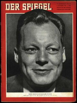 Artikelbild des Artikels “41/1957, Sieg über die Keulen Riege, Bürgermeister Brandt “