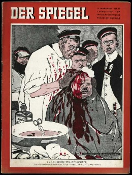 Artikelbild des Artikels “32/1957 Durchschnitts-Gesichter, Simplicissimus Karikatur 1914 “