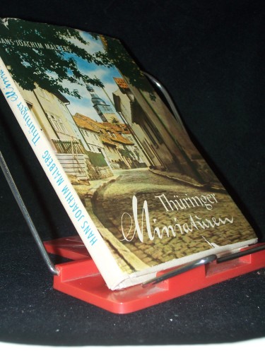 Artikelbild des Artikels “Thüringer Miniaturen : Kleine Städte zwischen einst u. heute / Hans
Joachim Malberg. [Ill.: Horst Hausotte] “