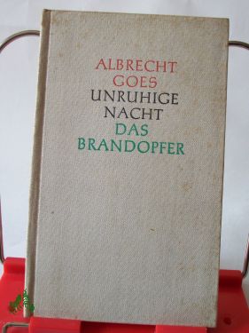 Artikelbild des Artikels “Unruhige Nacht, das Brandopfer “