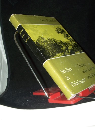 Artikelbild des Artikels “Schiller in Thüringen : Stätten seines Lebens u. Wirkens / Fritz
Kühnlenz “