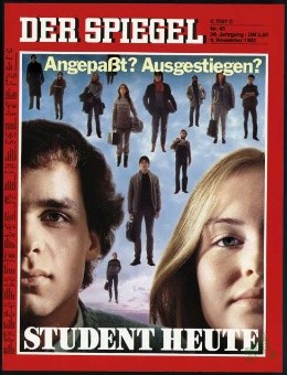 Artikelbild des Artikels “45/1982, Student heute, angepasst, ausgestiegen? “