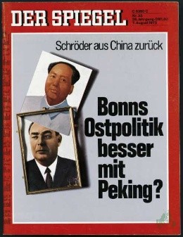 Artikelbild des Artikels “33/1972, Bonns Ostpolitik besser mit Peking “
