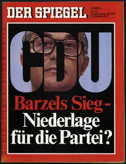 Artikelbild des Artikels “42/1971, Barzels Sieg “
