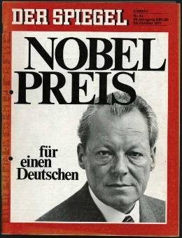Artikelbild des Artikels “44/1971, Nobelpreis für einen Deutschen “