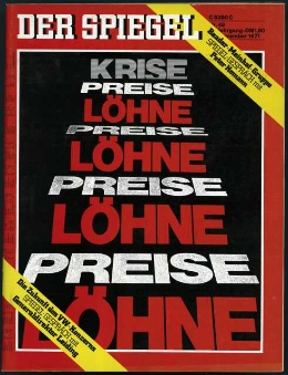 Artikelbild des Artikels “48/1971 Krise Preise Löhne “