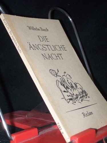 Artikelbild des Artikels “Die ängstliche Nacht : Bildergeschichten, Prosa u. Gedichte / Wilhelm
Busch “