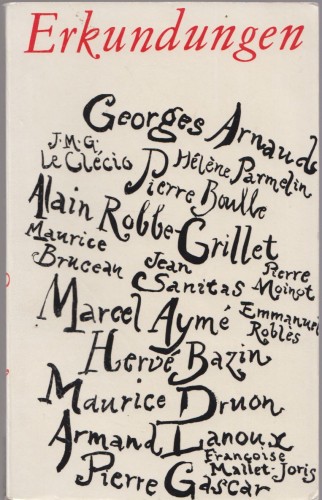 Artikelbild des Artikels “Erkundungen Teil: 22 französische Erzähler / [Hrsg. von Klaus Möckel] “