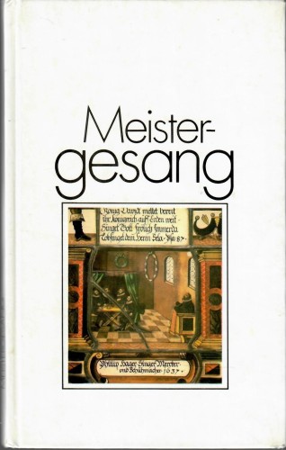 Artikelbild des Artikels “Meistergesang / Reinhard Hahn “