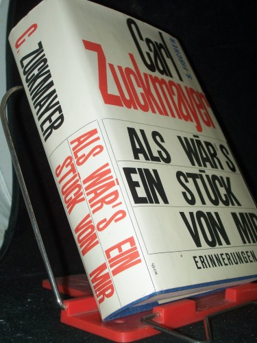 Artikelbild des Artikels “Als wär's ein Stück von mir : Horen d. Freundschaft / Carl Zuckmayer “