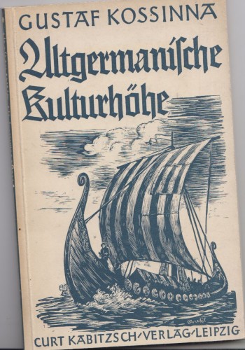 Artikelbild des Artikels “Altgermanische Kulturhöhe; Eine Einführung in die deutsche Vor- und Frühgeschichte “