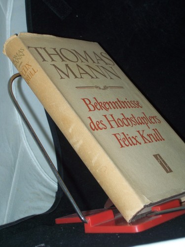 Artikelbild des Artikels “Bekenntnisse des Hochstaplers Felix Krull : Der Memoiren erster Teil /
Thomas Mann “