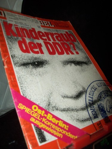 Artikelbild des Artikels “52/1975 Kinderraub in der DDR “