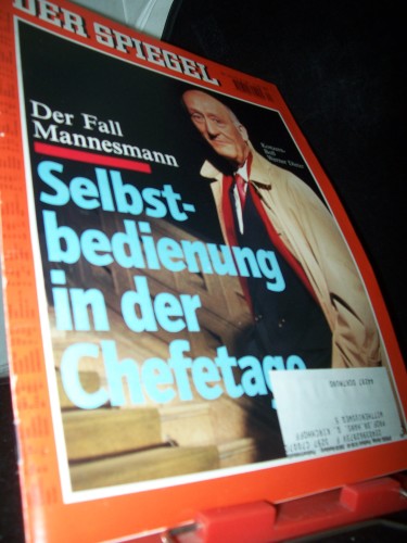 Artikelbild des Artikels “24/1994 Selbstbedienung in der Chefetage “