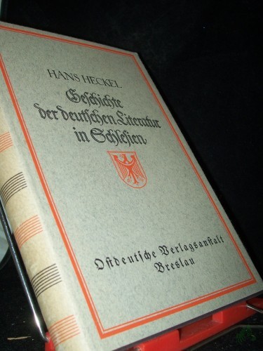Artikelbild des Artikels “Geschichte der deutschen Literatur in Schlesien Teil: Bd. 1., Von d. Anfängen bis zum Ausgang d. Barock “