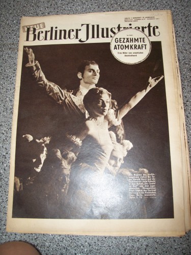 Artikelbild des Artikels “10/1955 GEZÄHMTE ATOMKRAFT ERSTE BILDER VOM SOWJETISCHEN
ATOMKRAFTWERK “